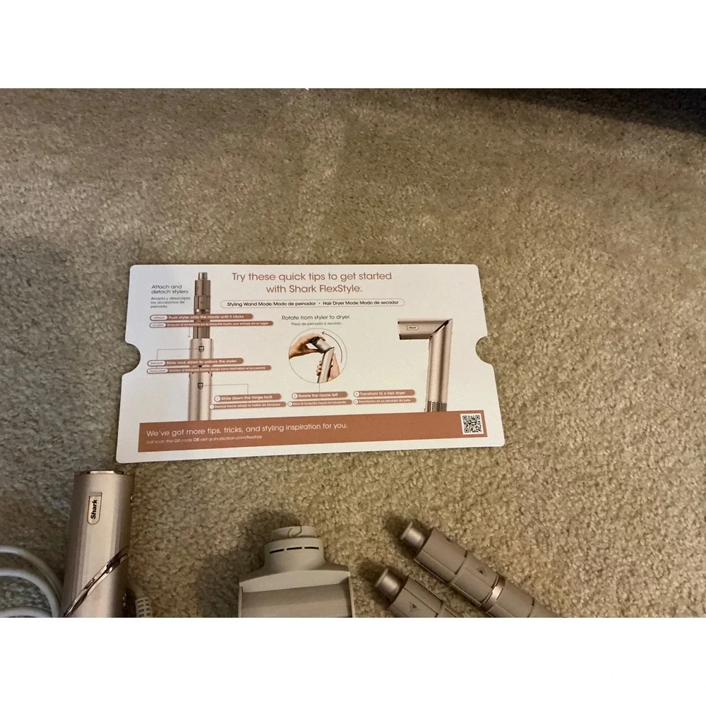 Shark‎ FlexStyle hair blow dryer and multi-styler